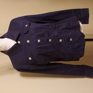 Live a Little Navy Western Style Jacket